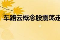 车路云概念股震荡走强，信息发展涨超10%