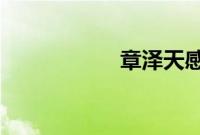 章泽天感慨生活不易