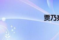 贾乃亮 富二代