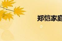 郑恺家庭背景太恐怖