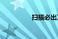 扫描必出万能福的福字