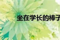 坐在学长的棒子上写作业作文片段