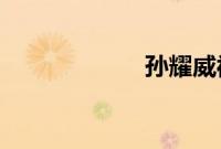 孙耀威被雪藏原因