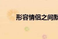 形容情侣之间默契的诗句蚂蚁庄园