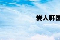 爱人韩国电影完整版