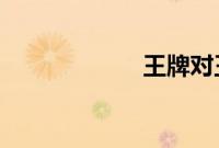 王牌对王牌马赛克