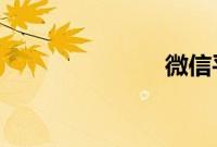 微信平台导航