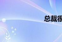 总裁很小很狂野