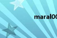 maral00是什么手机