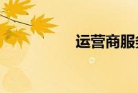 运营商服务密码是什么
