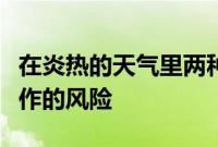 在炎热的天气里两种心脏药物会增加心脏病发作的风险